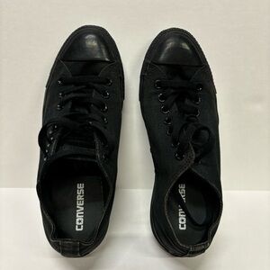 Converse All Star‎ Canvas Monochrome Low Top Size 8.5 Men 10.5 Women
